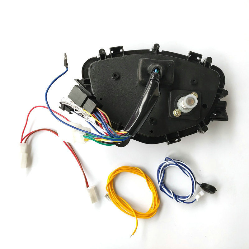 LC135 LCD instrument s kabelom za podešavanje, pokazivač okretaja i razine ulja, 12V, 1W, 7 boja prijelaza