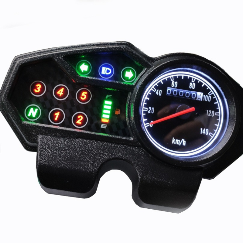 Kawazono GTS Code Meter - LED instrument ploča za motocikl, kompatibilan s Italika Ft180 Ts i Dt 150 Sport