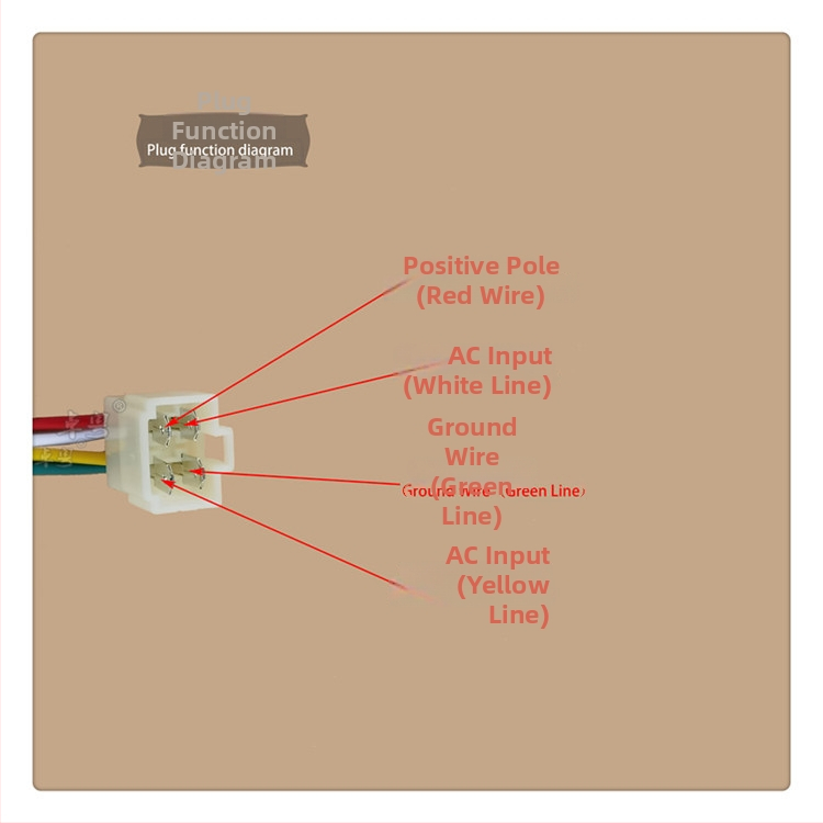 Regulátor napätia a usmerňovač pre motocykl, model 110, 12V, 500W, 4 vodiče