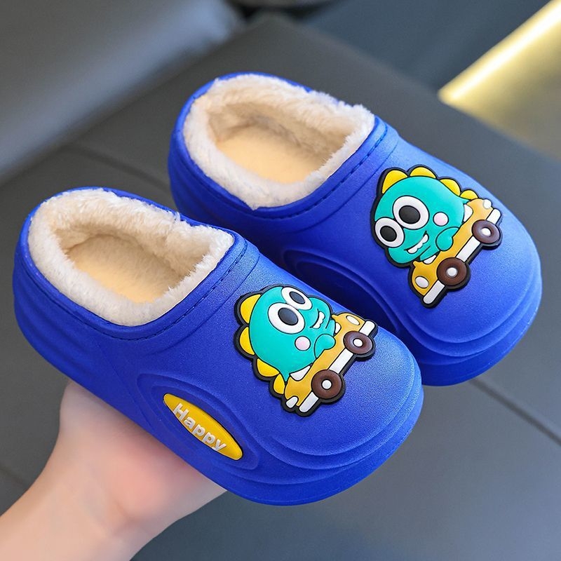 Dječje papuče za dom – sladak dizajn zeca (PVC gornji dio, PVC potplat, Unisex, Prozračan, Zimski stil)