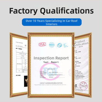 Headliner αυτοκινήτου Changan - Μάρκα Heart Red Star - Ανακαινισμένο