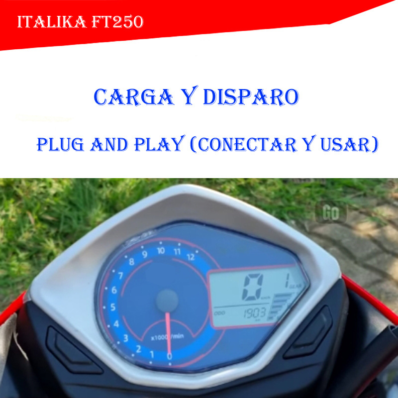 Tiansheng Wing Tiger 12V LCD instrument ploča za FT250 motocikl