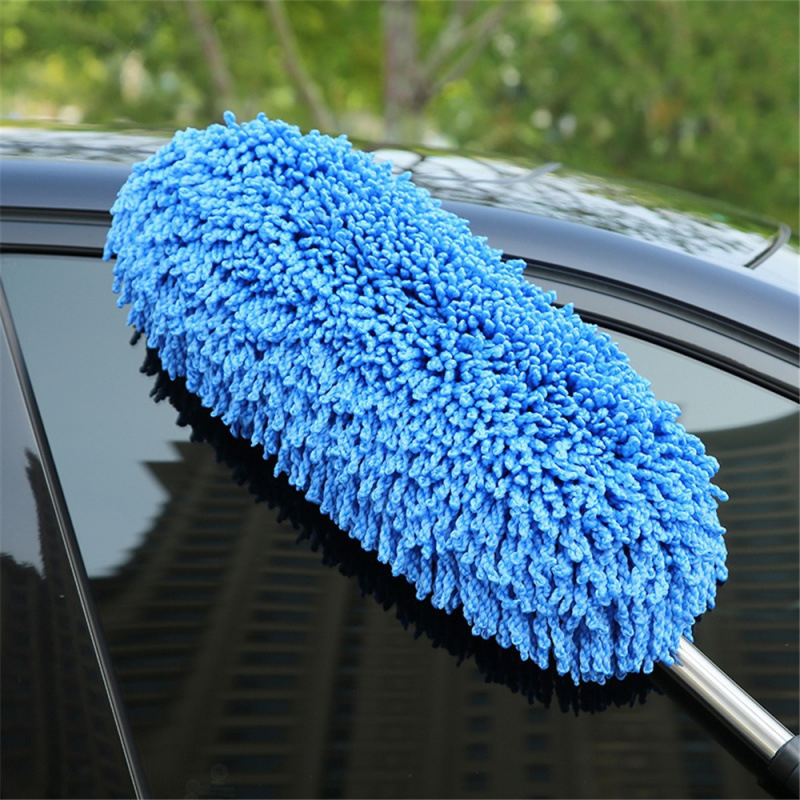 Četka za pranje automobila s odvojivim dizajnom, sklopiva teleskopna četka, fina vlakna + nano materijal, prilagodljivo