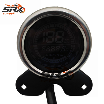 Univerzalni LED instrument ploča za motocikl s odometrom – SRX Prince of Storm, 12V, model Prince of Storm, universalna kompatibilnost