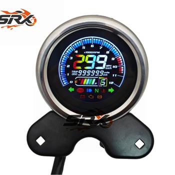 Srx Prince of Storm motociklistička ploča instrumenta, odometar, 12V, univerzalni model, prilagodljiv