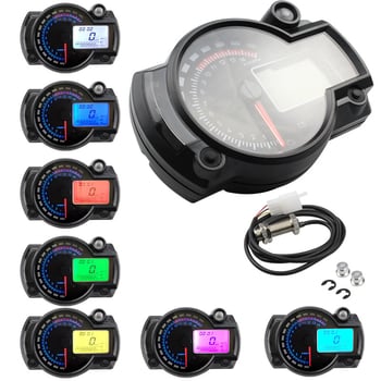 LCD instrument ploča za motocikl s odometrom i tachometrom, vodootporna, 12V, 35W