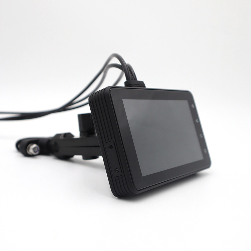 Bežični CarPlay prijemnik za motocikl - 12V, IPS dodirni zaslon, model 005, SilverStrong, univerzalno kompatibilan s motociklima, Android Auto kompatibilan