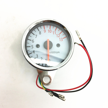 Motocikl retro instrument: modificirani odometar i tachometar, set nosača, 5-žilni pokazivač, 12V, PARTS ABCD