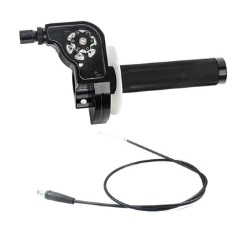 Twist gasna ručica za motocikl, CNC obrađeno, model MS265, Morse, za off-road motocikle