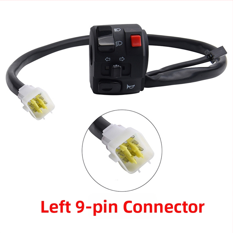 Modifikovaný prepínač pre motocykel — Mochi, model Yellow Dragon ľavý spínač, univerzálna kompatibilita