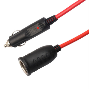Yujie YJ-MC 12-24V produžni kabel za svjećicu motocikla, za punjenje telefona i detekciju napona