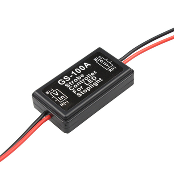 GS-100A hátsó lámpa villanóvezérlő autókhoz, 6-30V, 3W, ZQ márka