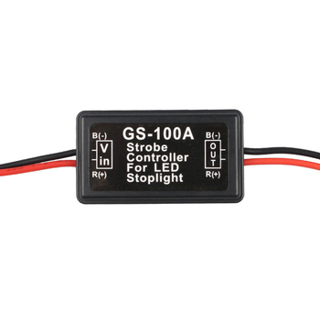 GS-100A hátsó lámpa villanóvezérlő autókhoz, 6-30V, 3W, ZQ márka