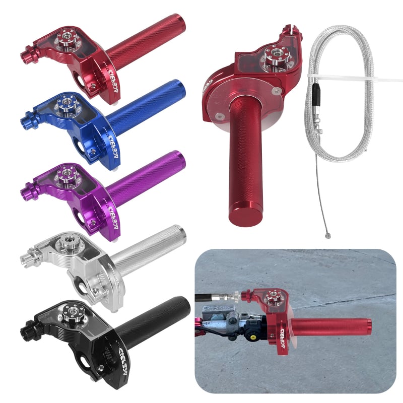 JCF Twist Grip with Wire za motocikl – CNC, modifikacija performansi