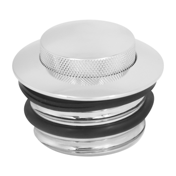 Cap rezervor Harley Softail CNC, tip pop-up, apăsat în sensul acelor de ceas, aluminiu