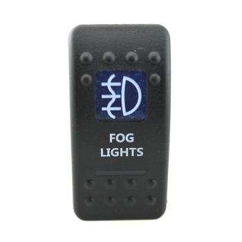 Comutator pentru farul de ceață și lumină de lucru pentru iaht/vas, IZTOSS S1169, 12–24V, cu design decorativ