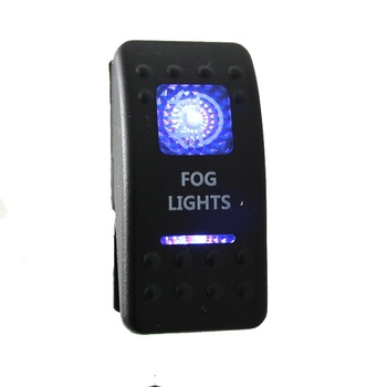 Comutator pentru farul de ceață și lumină de lucru pentru iaht/vas, IZTOSS S1169, 12–24V, cu design decorativ