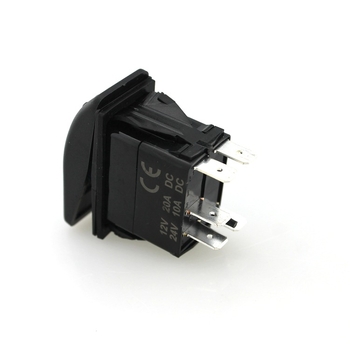 Comutator pentru farul de ceață și lumină de lucru pentru iaht/vas, IZTOSS S1169, 12–24V, cu design decorativ