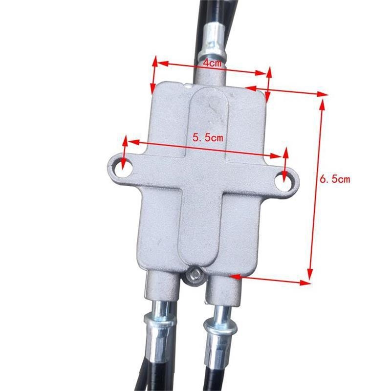 Linie de frână ATV tambur, divizare 1 la 2, cablu de tragere, Marcă Around the City