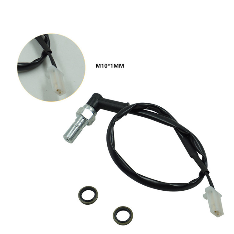 Linie de comutator hidraulic pentru frânele cu disc, filet M10x1.25, Hengbang, model Hydraulic switch, universal pentru vehicule off-road