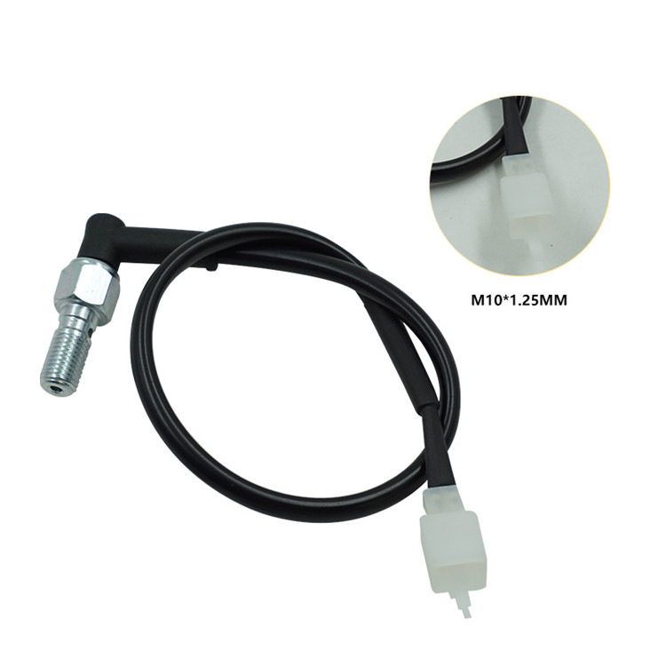 Linie de comutator hidraulic pentru frânele cu disc, filet M10x1.25, Hengbang, model Hydraulic switch, universal pentru vehicule off-road