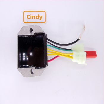 Usmerňovač motocyklu a regulátor napätia s hliníkovým puzdrom, model BAJAJ BA a, hmotnosť 195 g