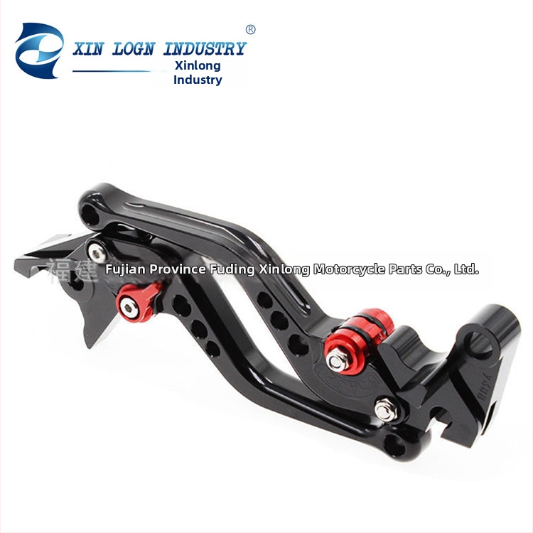 Mâner CNC din aluminiu pentru frână și ambreiaj Yamaha MT-07, reglabil, scurt, logo gravat cu laser