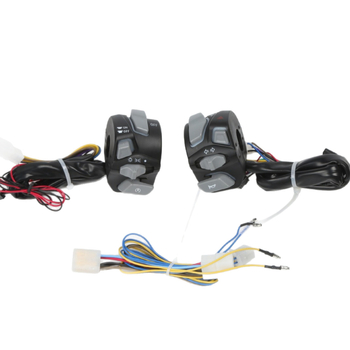Comutator pentru ghidon de motocicletă cu lumină, model universal MX, Fengjing — compatibil cu Yamaha Zhongxing/Wuyang