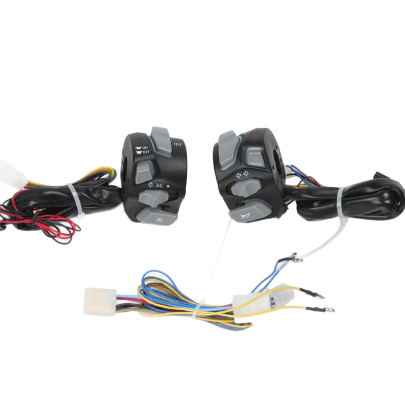 Comutator pentru ghidon de motocicletă cu lumină, model universal MX, Fengjing — compatibil cu Yamaha Zhongxing/Wuyang