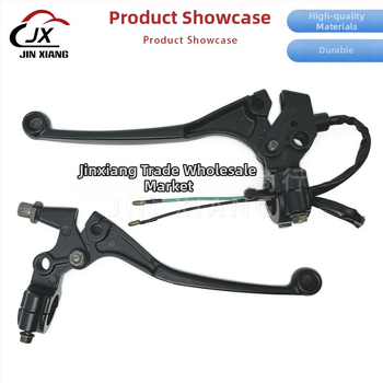 JX CB125 Držiak zrkadla na riadidlá motocykla CB125, ľavý a pravý, prispôsobiteľný