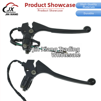 JX CB125 Držiak zrkadla na riadidlá motocykla CB125, ľavý a pravý, prispôsobiteľný