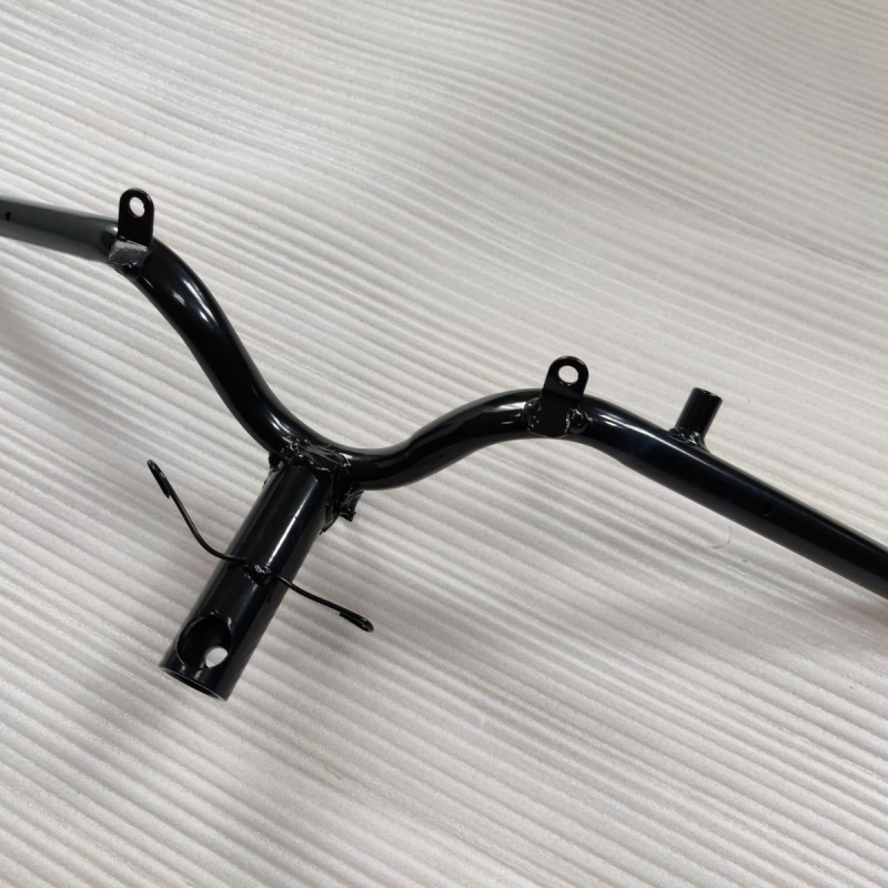 Quanbo 110 kormánycső C8 görbült vázú motorkerékpárhoz, testreszabott feldolgozás