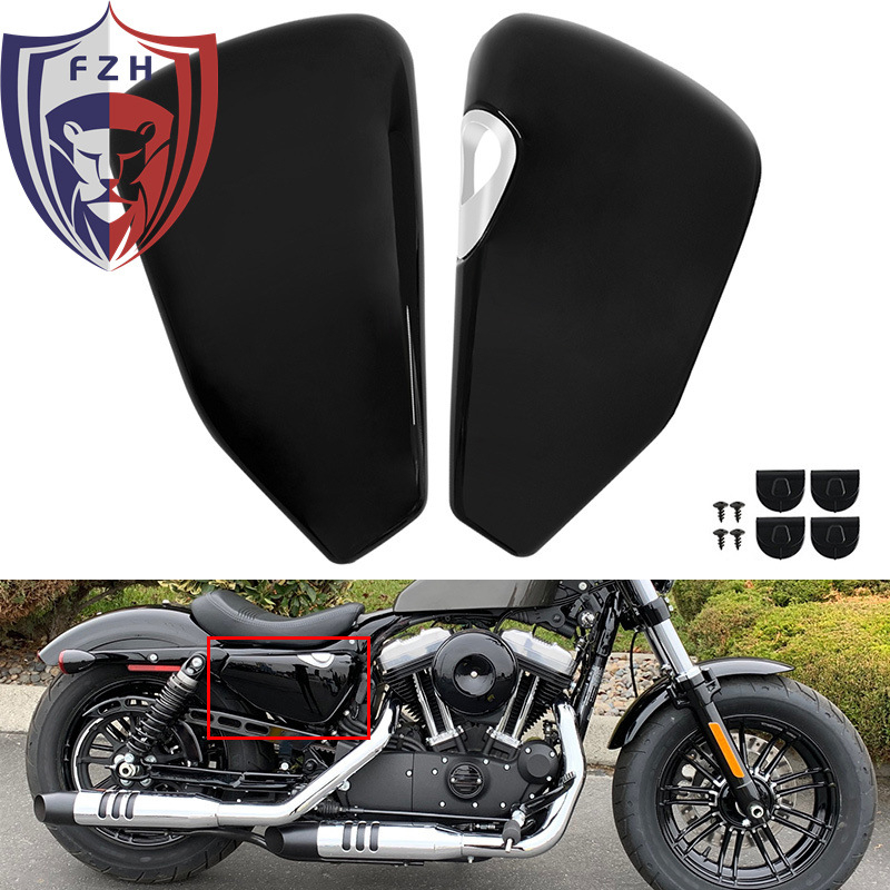 Poklopac baterije za motocikl Cruise Prince — lijevi i desni ABS bočni poklopci (Marka: FZHMT; Model: Cruise Prince; Primjenjivo: Motocikl)