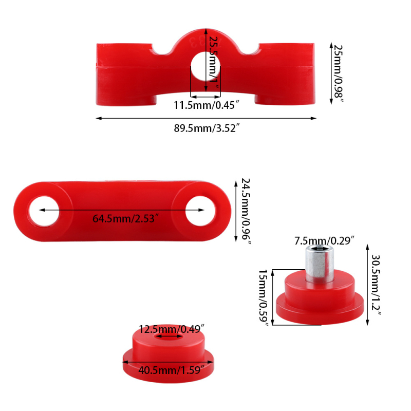 Set ležajeva ručice mjenjača za D-Series motor, kompatibilan s Honda Civic 1992-2000