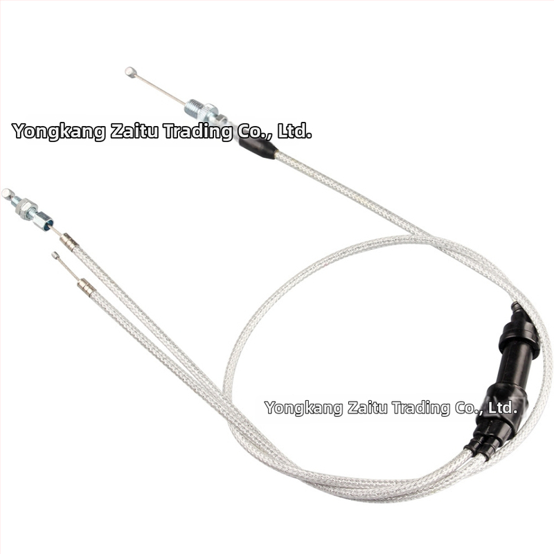 Set plynových káblov pre ATV/off-road 150-250cc: Y-typ dvojité plynové káble so zvyšovacou pumpou, adaptér 1 na 2