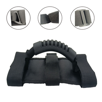 Εσωτερική λαβή οροφής για Jeep Wrangler με Velcro ιμάντες, νάιλον, προσαρμογή, εκτύπωση λογοτύπου