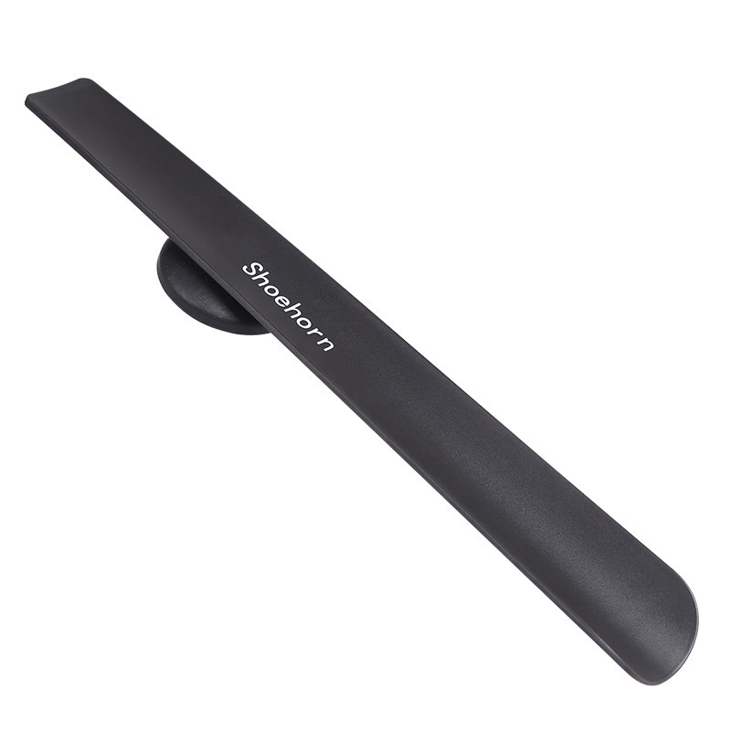 Dispozitiv pentru încălțări cu mâner lung – model Lengthened, stil Long fan shoe horn, potrivit pentru vârstnici și femei însărcinate, pentru toate sezoanele.