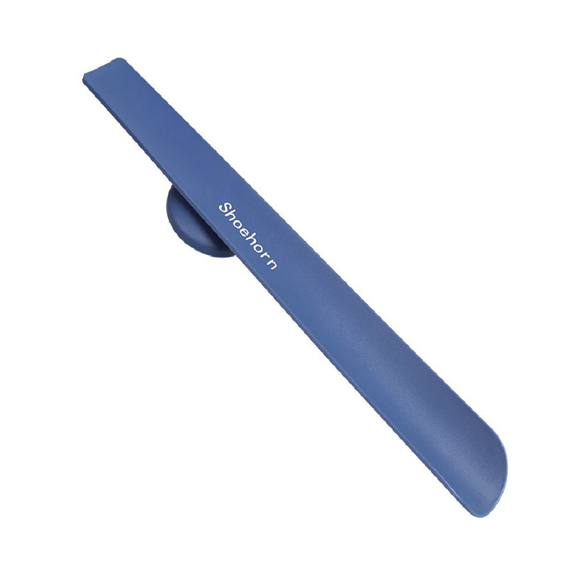 Dispozitiv pentru încălțări cu mâner lung – model Lengthened, stil Long fan shoe horn, potrivit pentru vârstnici și femei însărcinate, pentru toate sezoanele.