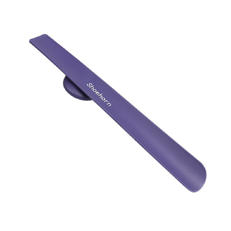 Dispozitiv pentru încălțări cu mâner lung – model Lengthened, stil Long fan shoe horn, potrivit pentru vârstnici și femei însărcinate, pentru toate sezoanele.