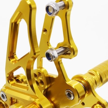 FXCNC Hátsó pedálkészlet Yamaha YZF R15 2012-2015