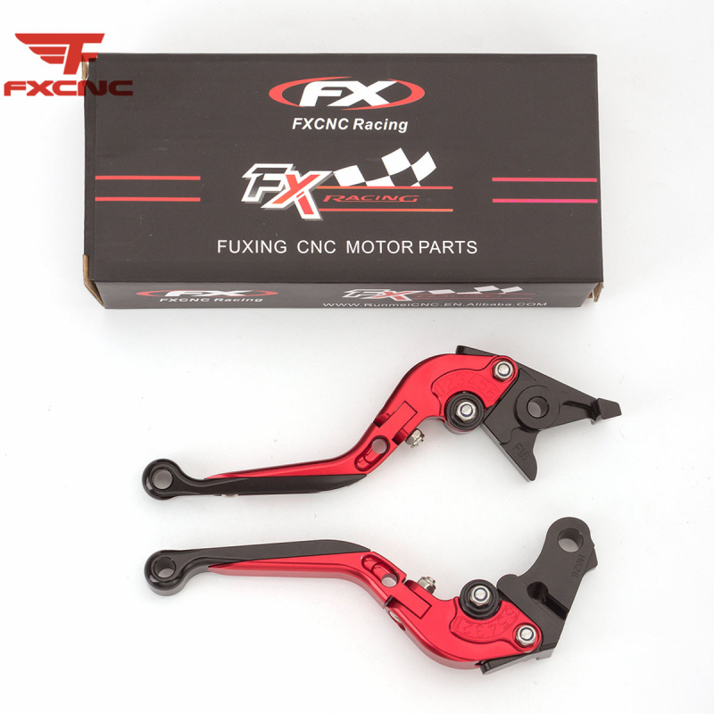 FXCNC SZNJ Manetă de Frână Telescopică, Pliabilă în Formă de Coarne de Taur, pentru Motociclete Electrice SOCO