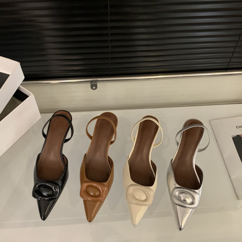 Ploške cipele s niskom petom – francuskog stila, jednobojne, gornji dio od umjetnog pliša, ulošak od ovčje kože, slip-on