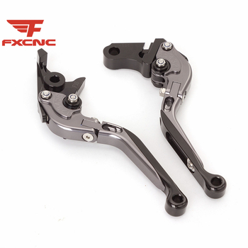 CNC obrábaný predlžovač brzdového a spojkového páky s skladacím rohom riadidiel pre Suzuki SFV650 GLADIUS (FXCNC SZNJ)
