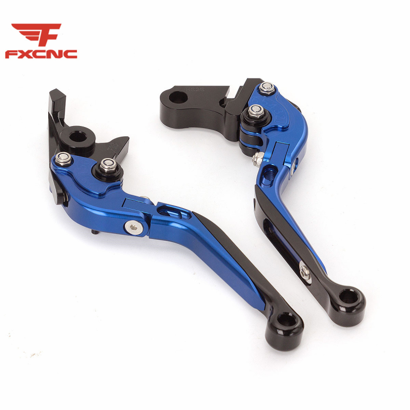 CNC obrábaný predlžovač brzdového a spojkového páky s skladacím rohom riadidiel pre Suzuki SFV650 GLADIUS (FXCNC SZNJ)