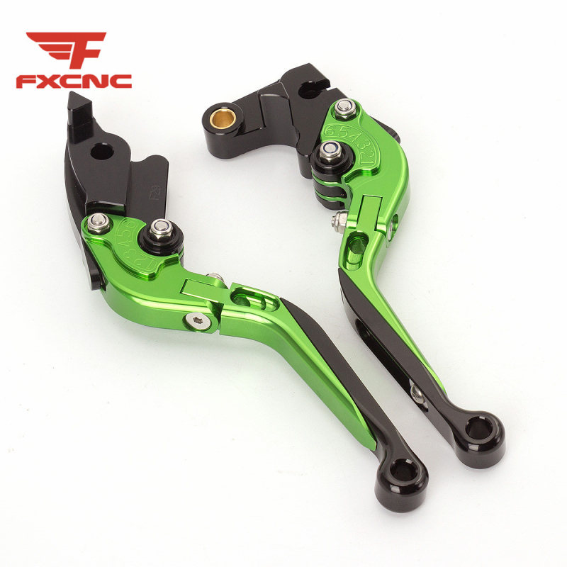 CNC obrábaný predlžovač brzdového a spojkového páky s skladacím rohom riadidiel pre Suzuki SFV650 GLADIUS (FXCNC SZNJ)