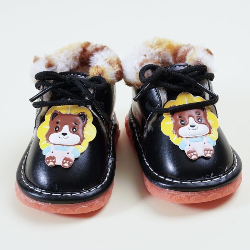 Παιδικά Παπούτσια Βάδισης για Χειμώνα - Αγόρι, Αντιολισθητική Σόλα, Θερμή Επένδυση, Καουτσούκ Σόλα, Καρτούν Στυλ