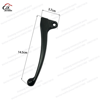 Ghidon de scuter din aliaj de aluminiu, cu design în formă de coarne și frână pe tambur — Model Little Handsome Boy Ghost Fire