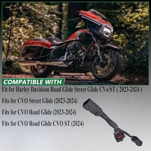 Set kablova Harley-Davidson Street Glide i Road Glide — Model: CVO Road Glide FLTRXSE, Street Glide FLHXSE; Prilagođeno procesiranje: Da; Svrha: Drugo