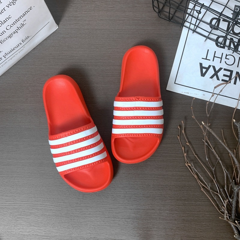 Ženske papuče za kućnu upotrebu, slip-on, prugasti uzorak, EVA đon, injekcijski uliven đon