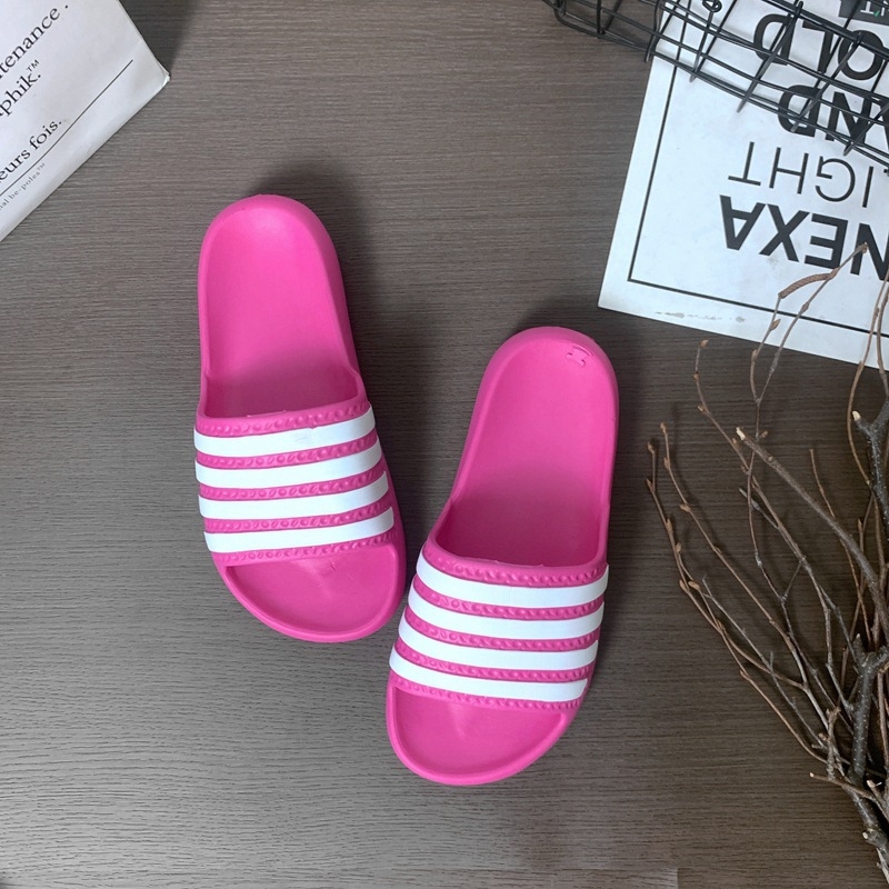 Ženske papuče za kućnu upotrebu, slip-on, prugasti uzorak, EVA đon, injekcijski uliven đon